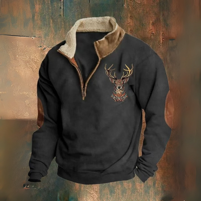 PAOLO™|PULL AVEC ZIP À QUATRE VOIES