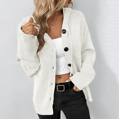 Brittan | Cardigan en tricot avec boutons