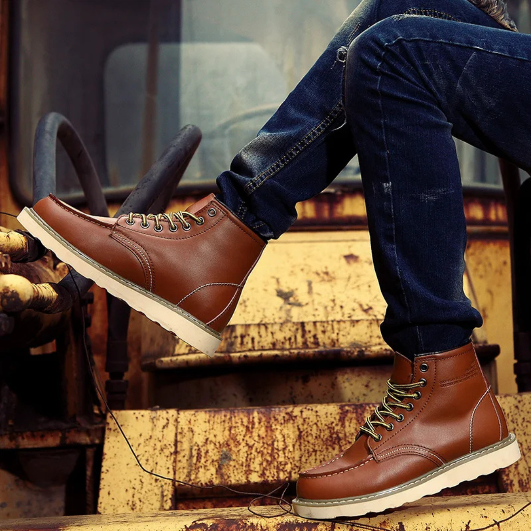 Cole™ | Bottes en Cuir Vintage