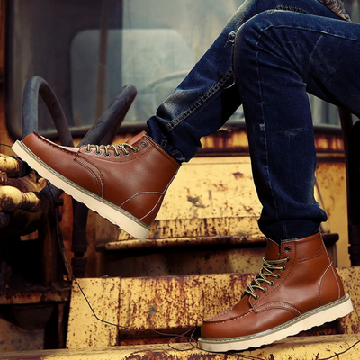 Cole™ | Bottes en Cuir Vintage