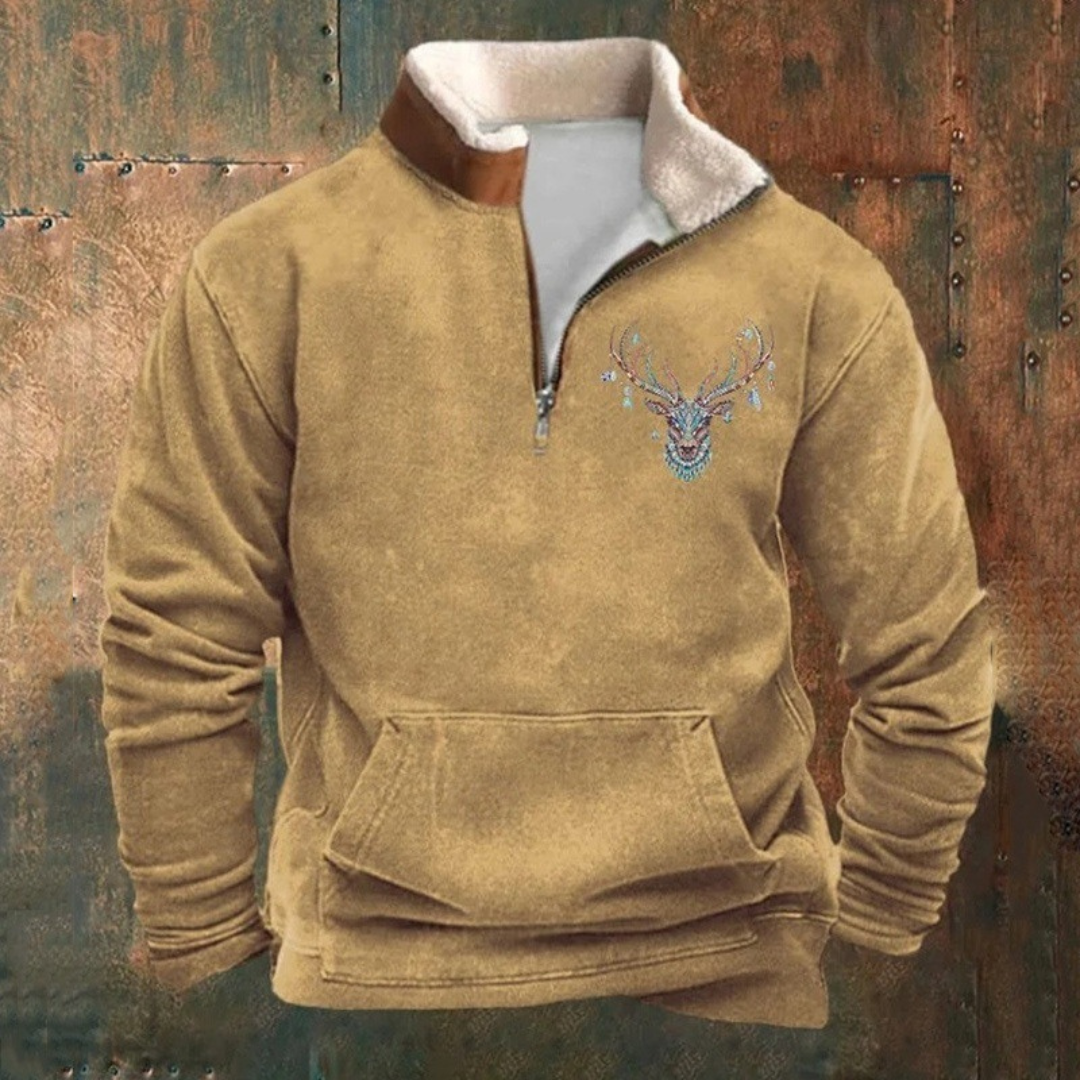 PIERRE™|PULL À ZIP QUART