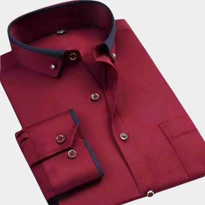L’ATELIER D’AMÉLIE| CHEMISE CLASSIQUE POUR HOMME À MANCHES LONGUES