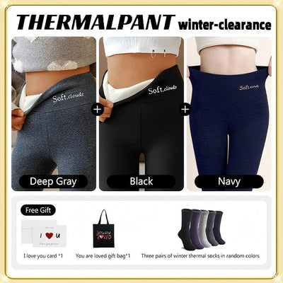 🔥 MustPride Leggings Doublés en Fleece