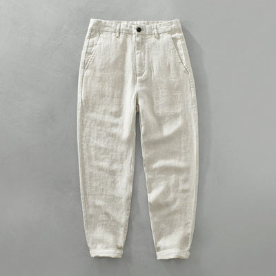 DUMONT LYON | PANTALONS DROITS EN LIN