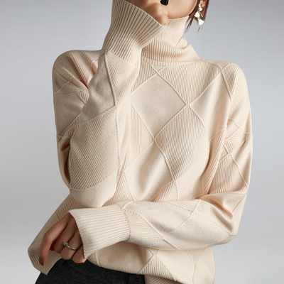 Adelle | Pull col roulé confortable
