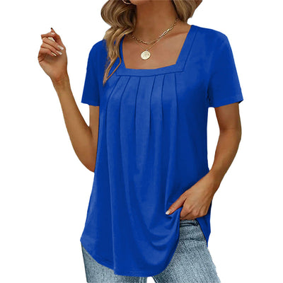 Liv - blouse plissée élégante