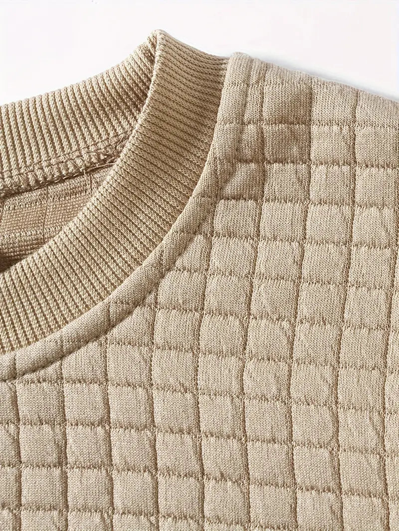 Mason™ – Sweat-shirt à col rond texturé