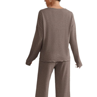 Cathy™ | Ensemble Élégant en Maille