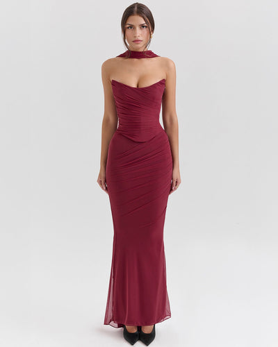 Malu – Robe Rose avec Charme Naturel