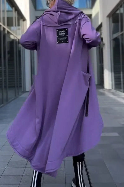 MANA™ | HOODIE LONG AVEC FERMETURE ÉCLAIR EN TISSUS LÉGERS ET RESPIRANTS