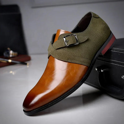 Luca Mancini Chaussures de Ville en Cuir