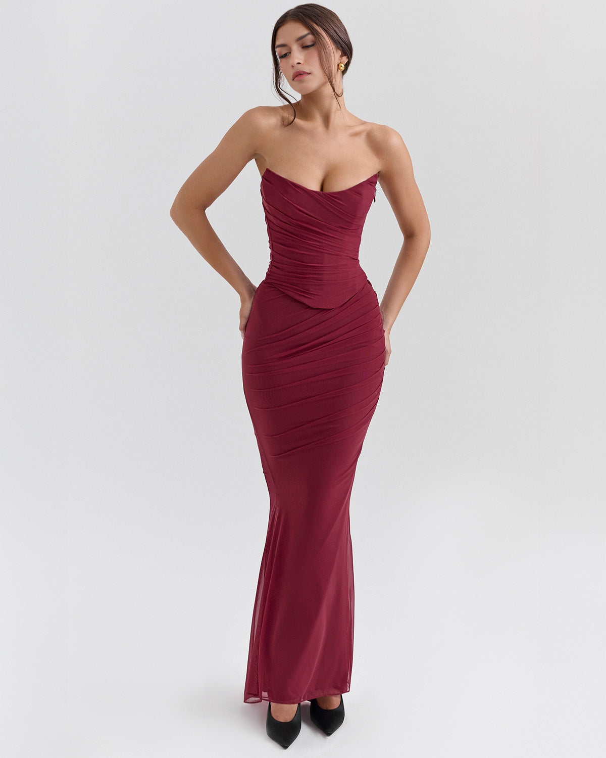 Malu – Robe Rose avec Charme Naturel