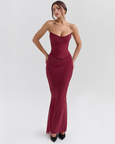 Malu – Robe Rose avec Charme Naturel