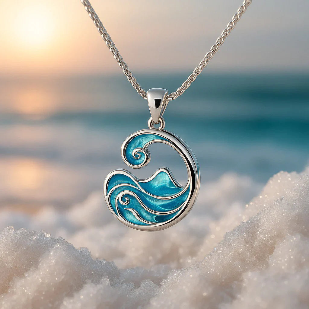Marea Blanca | Collier en Argent 925