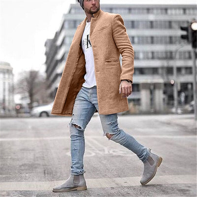 Isidore - Manteau long élégant en laine