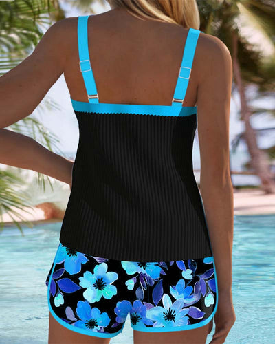 Laluna® | Ensemble de Tankini Élégant en Deux Pièces