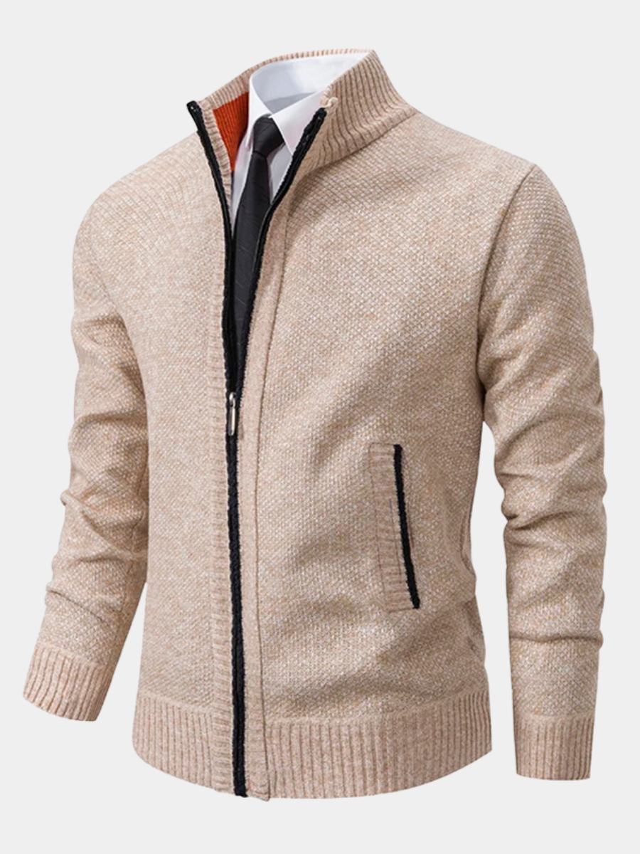 Everett™ – Cardigan à zip en tricot