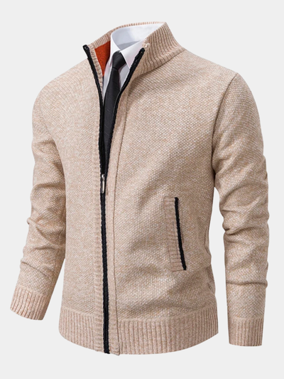 Everett™ – Cardigan à zip en tricot