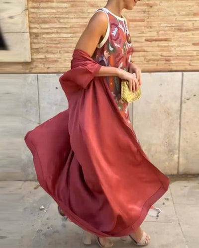Bella - Ensemble de deux pièces avec impression au style urbain