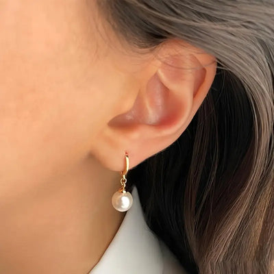 Ensemble de bijoux Golden Grace Pearl | Or