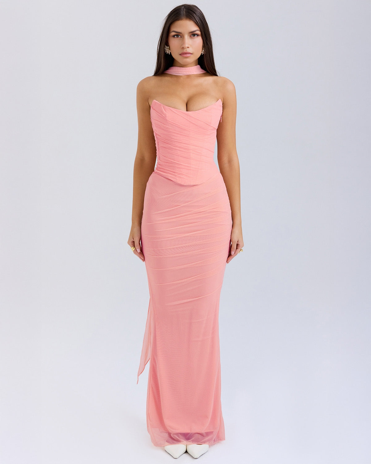 Malu – Robe Rose avec Charme Naturel