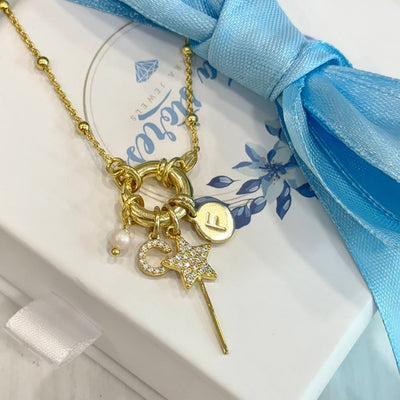 Collier Rosaire en Argent 925 avec Fermoir en Anneau