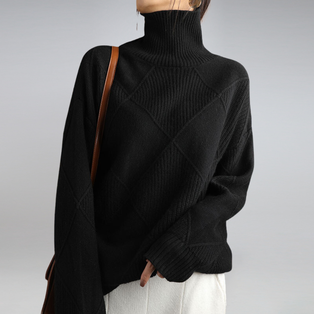 Adelle | Pull col roulé confortable