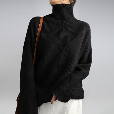 Adelle | Pull col roulé confortable