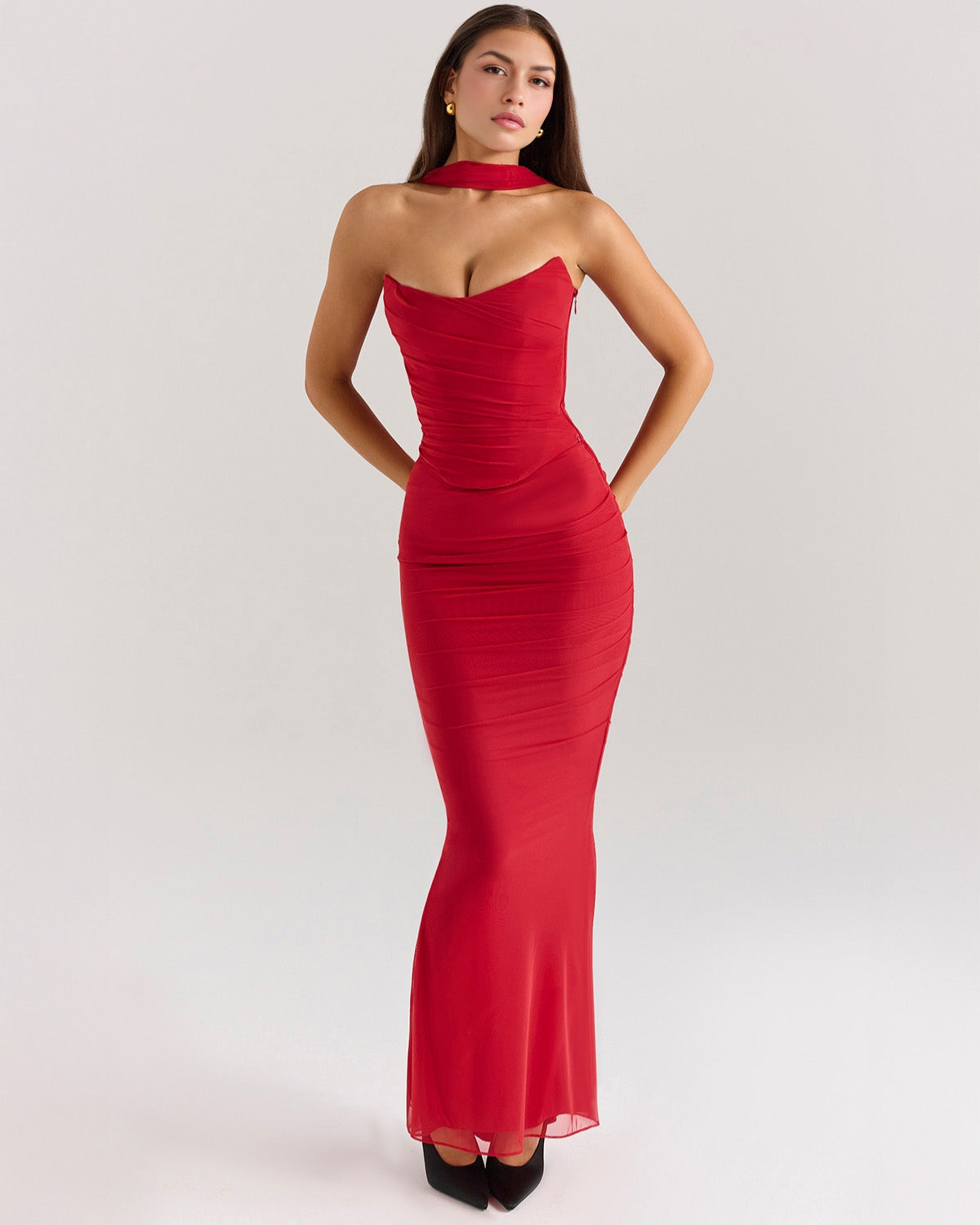 Malu – Robe Rose avec Charme Naturel