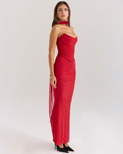 Malu – Robe Rose avec Charme Naturel
