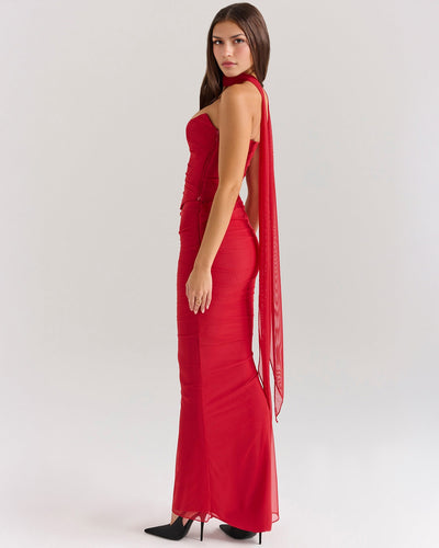 Malu – Robe Rose avec Charme Naturel