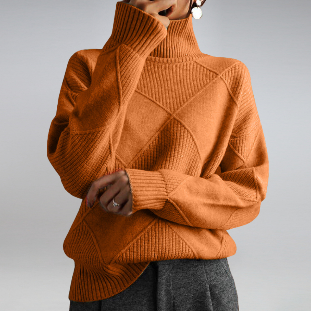Adelle | Pull col roulé confortable