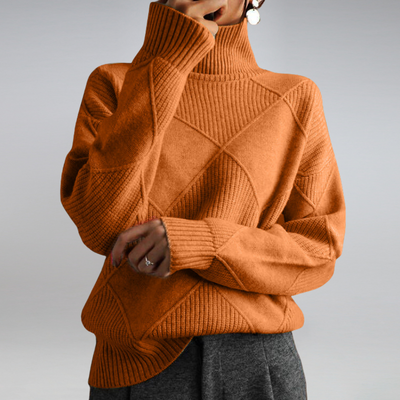 Adelle | Pull col roulé confortable