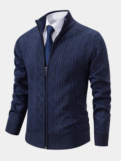 Dawson™ – Cardigan zippé structuré