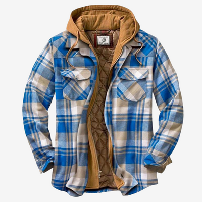 Thierry - Veste en flanelle intemporelle avec capuche