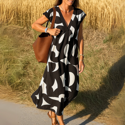 Valérie | Robe légère avec décolleté en V