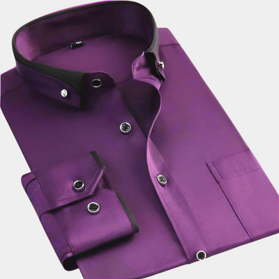 L’ATELIER D’AMÉLIE| CHEMISE CLASSIQUE POUR HOMME À MANCHES LONGUES