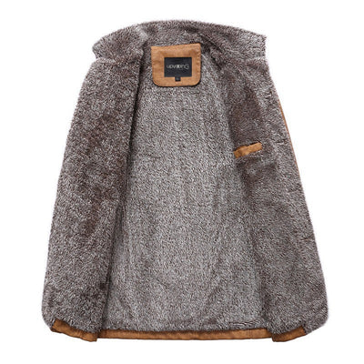 Michel - Veste d'hiver doublée de sherpa