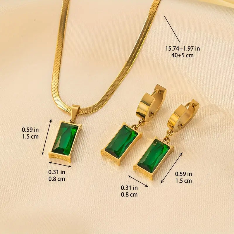Winika | Ensemble de bijoux en or 18k Premium
