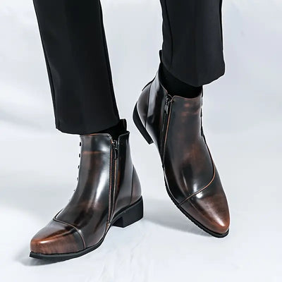 Bottes habillées en cuir Samuel Thatcher