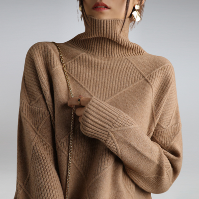 Adelle | Pull col roulé confortable