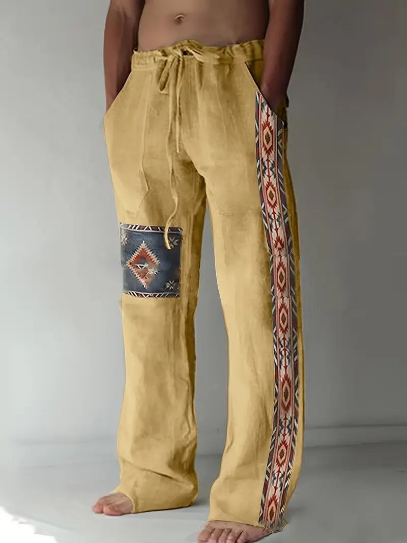 PIERRE | PANTALON BOHO‑CHIC