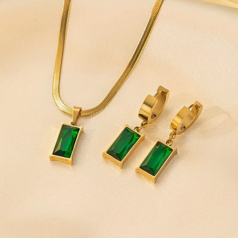 Winika | Ensemble de bijoux en or 18k Premium