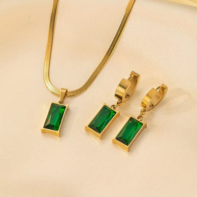 Winika | Ensemble de bijoux en or 18k Premium
