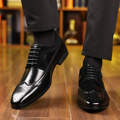 Chaussures en cuir à lacets Alexander Prescott