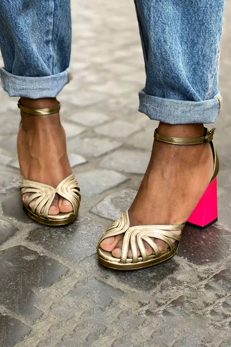 Soise™ | Sandales classiques avec bride de cheville et bout ouvert