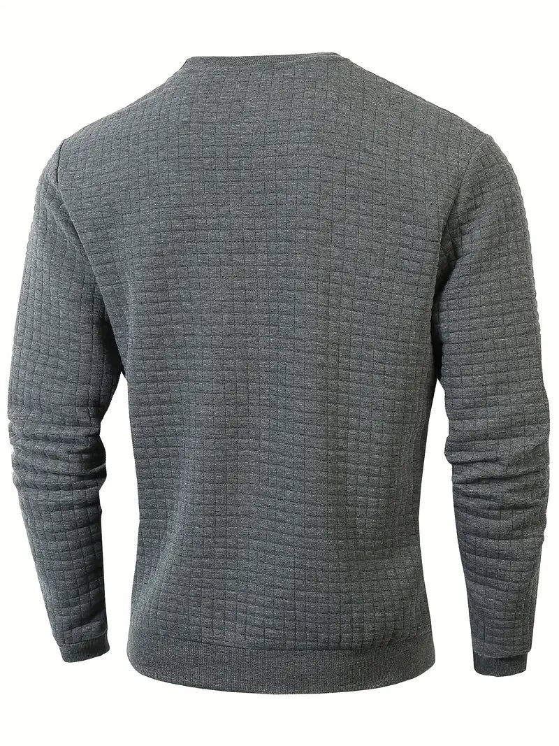 Mason™ – Sweat-shirt à col rond texturé