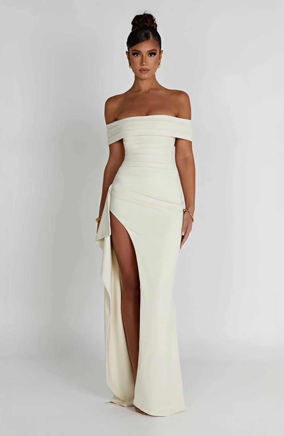 Robe Maxi Sculptée de Luxe L’atelier D’amélie