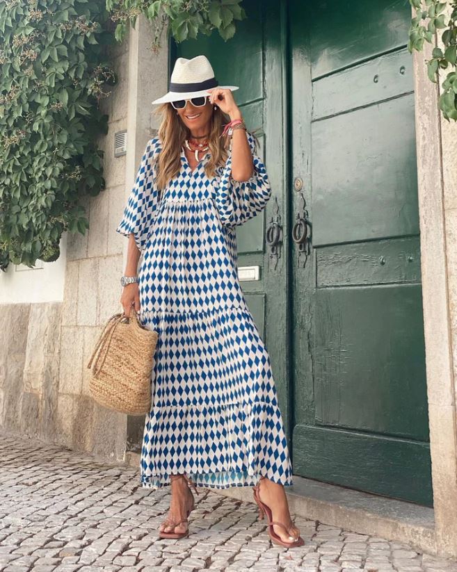 Susie - Robe longue bohémienne