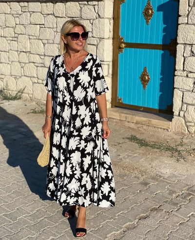 CAMILIA | ROBE ÉLÉGANTE AVEC COUVERTURE POUR LE VENTRE